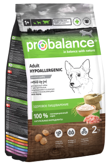 Сухой корм для собак Probalance Контроль аллергии, 2кг